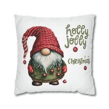 Load image into Gallery viewer, Christmas Pillow Covers, Country Square Covers, Gnome Decor, Holiday Pillowcase Set, Christmas Farmhouse Decor