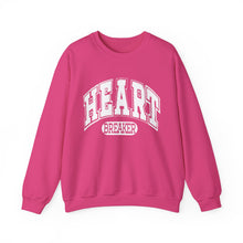 Load image into Gallery viewer, Valentine's Day Varsity Heart Breaker Unisex-Size Crewneck Sweatshirt Valentine's Day Gift for Her, Cozy Winter Pullover
