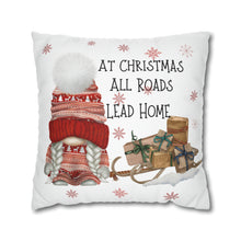 Load image into Gallery viewer, Christmas Pillow Covers, Christmas, Gnomes, Country Square Pillow Covers, Pillow Cover Set, Cute Gnomes Pillow Case Set