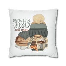 Load image into Gallery viewer, Winter Pillow Cover, White Christmas Pillow Cover, Rustic Christmas, Holiday Pillow Cover, Farmhouse Decor Pillow, Christmas Porch Decor