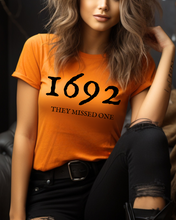 Load image into Gallery viewer, 1692 Halloween Unisex Bella Canvas™ T-Shirt They Missed One Halloween T-Shirt Fall Women's Shirt