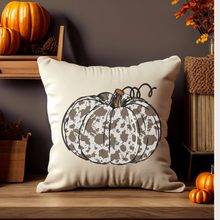Load image into Gallery viewer, Fall Pillow Covers, Rustic Country Square covers, Country Farmhouse Decor Pillowcase Set, Farmhouse Pumpkins