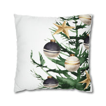 Load image into Gallery viewer, Christmas Pillow Covers, Rustic Country Square Covers, Country Farmhouse Decor, Coordinating Pillow Cover Set, Farmhouse Pillows