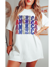 Load image into Gallery viewer, Retro America 4th of July T-Shirt, Retro Inspired Vintage Inspired '70's Design, Bella Canvas® T-Shirt, T-Shirt Dress
