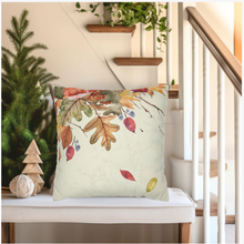 Load image into Gallery viewer, Fall Pillow Covers, Rustic Country Square covers, Country Farmhouse Decor, Cute Coordinating Pillow Cover Set, Farmhouse Pillows