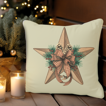 Load image into Gallery viewer, Christmas Pillow Covers, Rustic Pillow Covers, Holiday Decor Pillow Cover, Christmas Pillows