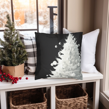 Load image into Gallery viewer, Christmas Pillow Covers, Rustic Country Square covers, Country Farmhouse Decor, Cute Coordinating Pillow Cover Set, Farmhouse Pillows
