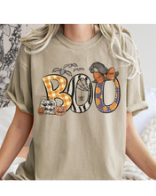 Load image into Gallery viewer, Halloween Boo Comfort Colors® T-Shirt, Women's Cute Halloween Letters Women's T-Shirt
