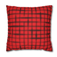Load image into Gallery viewer, Christmas Pillow Covers, Square Pillow Covers, Cute Christmas Decor Pillowcase Set, Red House, Gnome Truck