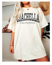 Load image into Gallery viewer, Coachella Comfort Colors® T-Shirt, T-Shirt Dress, Coachella Retro Design T-Shirt Music Festival T-Shirt Festival Tee
