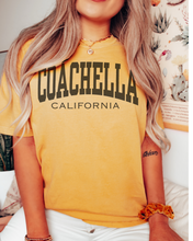 Load image into Gallery viewer, Coachella Comfort Colors® T-Shirt, T-Shirt Dress, Coachella Retro Design T-Shirt Music Festival T-Shirt Festival Tee