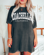 Load image into Gallery viewer, Coachella Comfort Colors® T-Shirt, T-Shirt Dress, Coachella Retro Design T-Shirt Music Festival T-Shirt Festival Tee