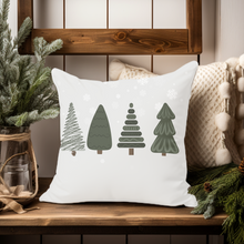Load image into Gallery viewer, Christmas Pillow Covers, Square Pillow Cover, Country Pillow Covers, Holiday Decor Pillow Cover, Tis The Season, Fun Christmas Pillows