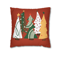 Load image into Gallery viewer, Christmas Pillow Covers, Cute Square covers, Oversize Designs, Holiday Pillow Covers