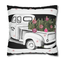 Load image into Gallery viewer, Christmas Pillow Covers, Rustic Country Square Covers, Country Farmhouse Decor, Coordinating Pillow Cover Set, Farmhouse Pillows