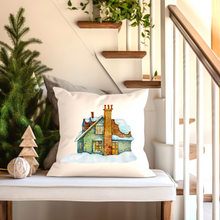 Load image into Gallery viewer, Christmas Pillow Covers, Rustic Farmhouse Country Square Pillow Covers, Pillowcase Set