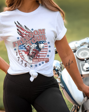 Load image into Gallery viewer, Home Of The Free Because of The Brave T-Shirt, 5th of July T-Shirt, Military-Inspired July Fourth T-Shirt Front or Back Design