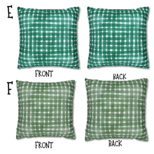 Load image into Gallery viewer, Fall Pillow Covers, Rustic Country Square, White Background Farmhouse Decor Pillowcase Set, Pumpkin Designs