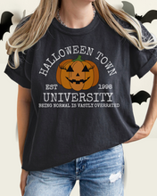 Load image into Gallery viewer, Halloweentown Comfort Colors® T-Shirt, Women's Fall Colors Halloween Funny T-Shirt