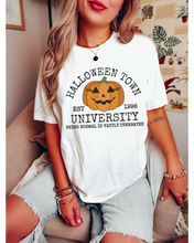 Load image into Gallery viewer, Halloweentown Comfort Colors® T-Shirt, Women's Fall Colors Halloween Funny T-Shirt