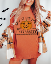Load image into Gallery viewer, Halloweentown Comfort Colors® T-Shirt, Women's Fall Colors Halloween Funny T-Shirt