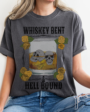 Load image into Gallery viewer, Whiskey Bent and Hell Bound Comfort Colors® Shirt, Women's Desert T-Shirt, Garment Dyed, Retro Inspired T-Shirt, Boho T-Shirt