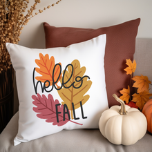 Load image into Gallery viewer, Fall Pillow Covers, Rustic Country Square covers, Country Farmhouse Decor, Cute Squirrel Pillowcase Set, Farmhouse Pillows