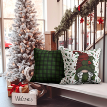 Load image into Gallery viewer, Fall Pillow Cover, Fall Farmhouse, Country Square Pillow Covers, Gnome Pillow Cover, Pillow Cover, Fall Decor, Autumn Home Decor