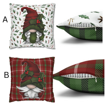 Load image into Gallery viewer, Fall Pillow Cover, Fall Farmhouse, Country Square Pillow Covers, Gnome Pillow Cover, Pillow Cover, Fall Decor, Autumn Home Decor