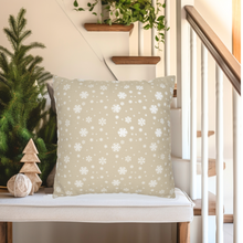 Load image into Gallery viewer, At Christmas Pillow Covers, Christmas, Gnomes, Country Square Pillow Covers, Pillow Cover Set, Cute Gnomes Pillowcase Set