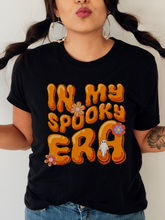 Load image into Gallery viewer, Halloween In My Spooky Era Comfort Colors® T-Shirt, Graphic Tee, Oversized print, Fall Tee