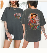 Load image into Gallery viewer, In A Cowgirl State Of Mind Comfort Colors® Shirt, Trendy Western Cowgirl T-Shirt, Garment Dyed T-Shirt