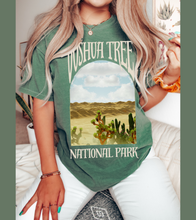 Load image into Gallery viewer, Joshua Tree Comfort Colors® Shirt, Trendy National Park T-Shirt, Garment Dyed T-Shirt
