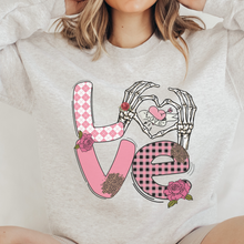Load image into Gallery viewer, Women's Valentine's Day Sweatshirt, Comfy & Cozy, Gildan Sweatshirt, Ash, White, Sand, Pink or Black, Always Free Shipping!!