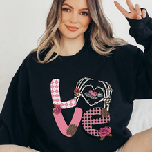 Load image into Gallery viewer, Women's Valentine's Day Sweatshirt, Comfy & Cozy, Gildan Sweatshirt, Ash, White, Sand, Pink or Black, Always Free Shipping!!