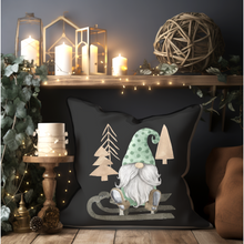 Load image into Gallery viewer, Christmas Pillow Covers, Rustic Country Square Covers, Country Farmhouse Decor, Coordinating Pillow Cover Set, Farmhouse Pillows