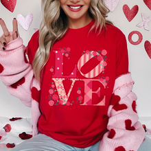 Load image into Gallery viewer, Valentine's Day T-Shirt, Women's Comfort Colors T-Shirt, Gift for Her, Comfy Tee, Always Free Shipping, Love Design, Valentine's Day Gift