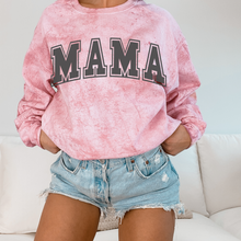 Load image into Gallery viewer, Mama Comfort Colors® Unisex Color Blast Crewneck Sweatshirt Great Quality Pullover Mother's Day Gift