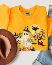 Load image into Gallery viewer, Need Ride 2 Salem Women's Crewneck Sweatshirt, Cute Halloween Pullover