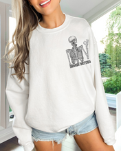 Load image into Gallery viewer, Halloween Never Better Crewneck Sweatshirt, Women's Minimalist Front Design Pullover