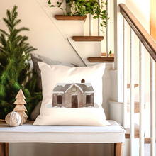 Load image into Gallery viewer, Christmas Pillow Covers, Rustic Farmhouse Country Square Pillow Covers, Pillowcase Set