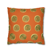 Load image into Gallery viewer, Fall Pillow Covers, Orange Pumpkin Square covers, Modern Farmhouse Decor Pillowcase Set, Farmhouse Pumpkins