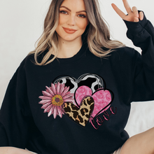 Load image into Gallery viewer, Women's Valentine's Day Sweatshirt, Comfy & Cozy, Gildan Sweatshirt, Ash, White, Sand, Pink or Black, Always Free Shipping!!