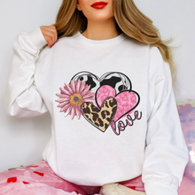 Load image into Gallery viewer, Women's Valentine's Day Sweatshirt, Comfy & Cozy, Gildan Sweatshirt, Ash, White, Sand, Pink or Black, Always Free Shipping!!