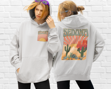Load image into Gallery viewer, Sedona Unisex Heavy Blend™ Hoodie, Front and Back Desert Design Pullover Sweatshirt