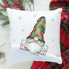 Load image into Gallery viewer, Christmas Pillow Covers, Square Pillow Cover, Country Pillow Covers, Holiday Decor Pillow Cover, Tis The Season, Fun Christmas Pillows