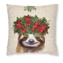 Load image into Gallery viewer, Christmas Throw Pillow Covers, Christmas Dec, Rustic Dec, Home Dec, Farmhouse Dec, Holiday Pillow Covers
