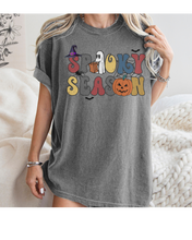 Load image into Gallery viewer, Women's Halloween Spooky Season Comfort Colors® Halloween T-Shirt, Women's Stay Spooky T-Shirt