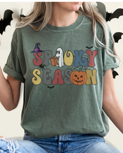 Load image into Gallery viewer, Women's Halloween Spooky Season Comfort Colors® Halloween T-Shirt, Women's Stay Spooky T-Shirt