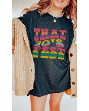Load image into Gallery viewer, That 70's Fest T-Shirt, Retro Music Festival T-Shirt, Vintage-Inspired Vintage Hippie Design, Trendy Groovy T-Shirt